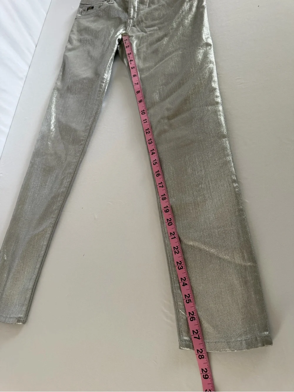 Polo Ralph Lauren Kids Cortina Sliver The Tompkins Skinny Jeans size 16